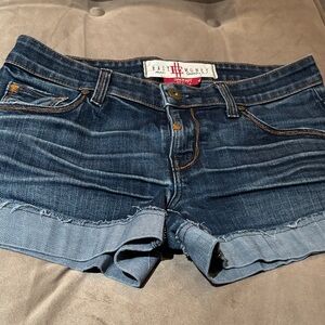 Women's Dark Blue Jean Shorts
